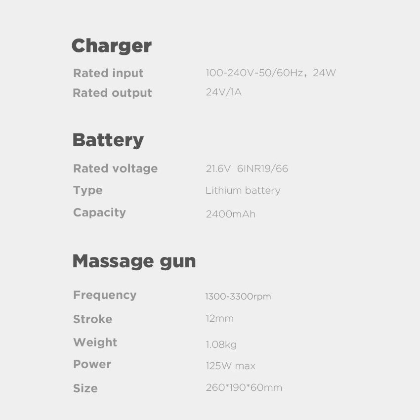 Booster Lightsaber Pro Massage Gun