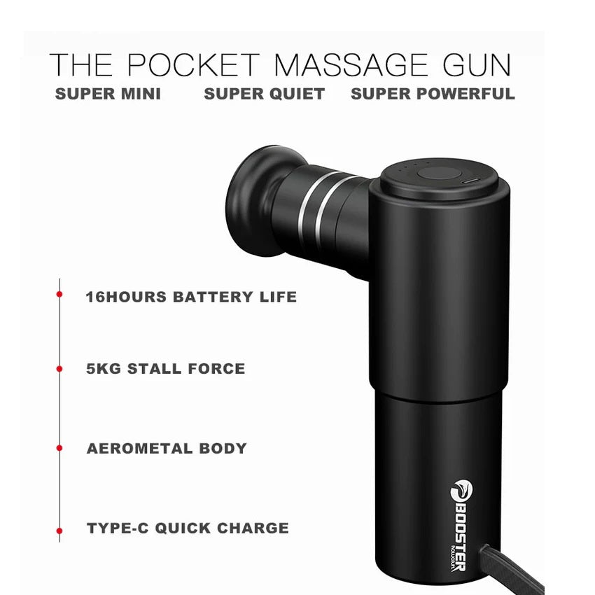 Booster Mini II Aero kompaktiškas masažo pistoletas